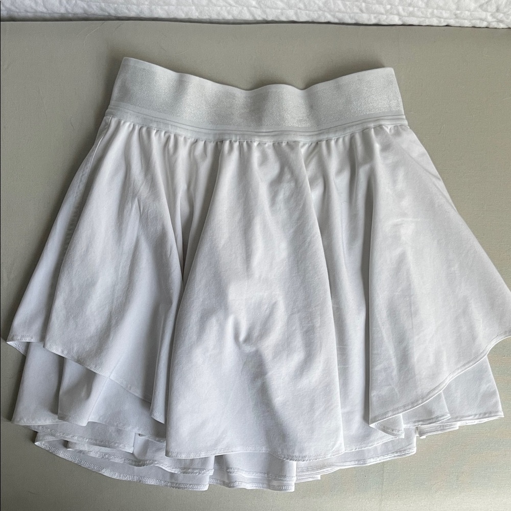 Lululemon Athletica White Athletic Skort